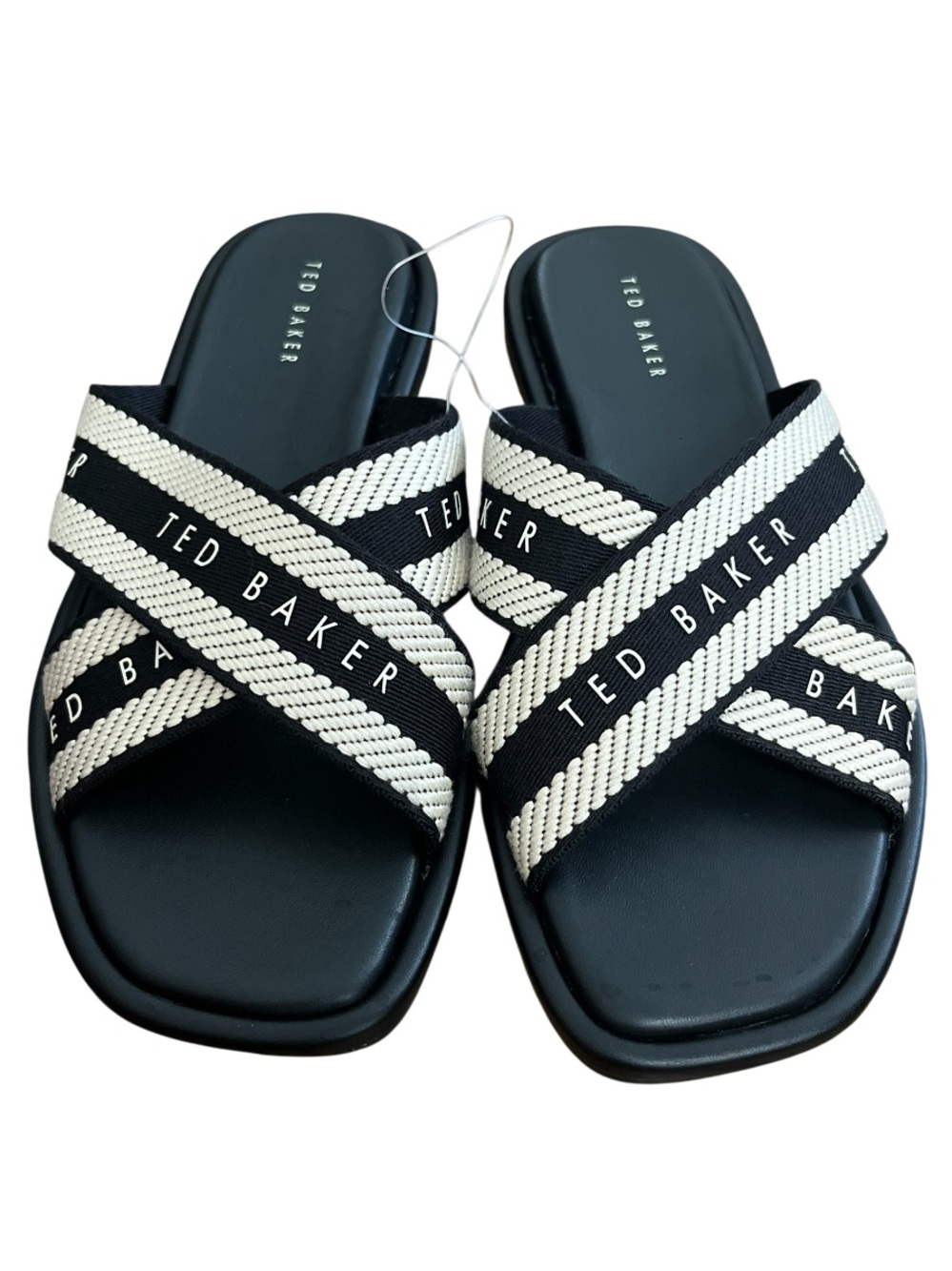 Ted Baker Ashly Sandal Cream and Black Size 7